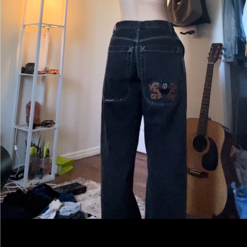 Vintage JNCO Jeans ! Dragon/8 Ball patch
